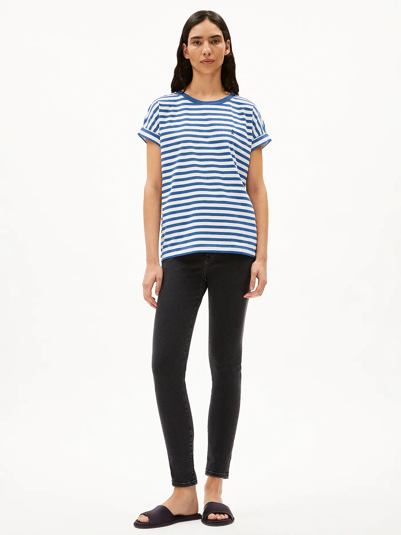 ARMEDANGELS | T-Shirt IDAARA  | creme