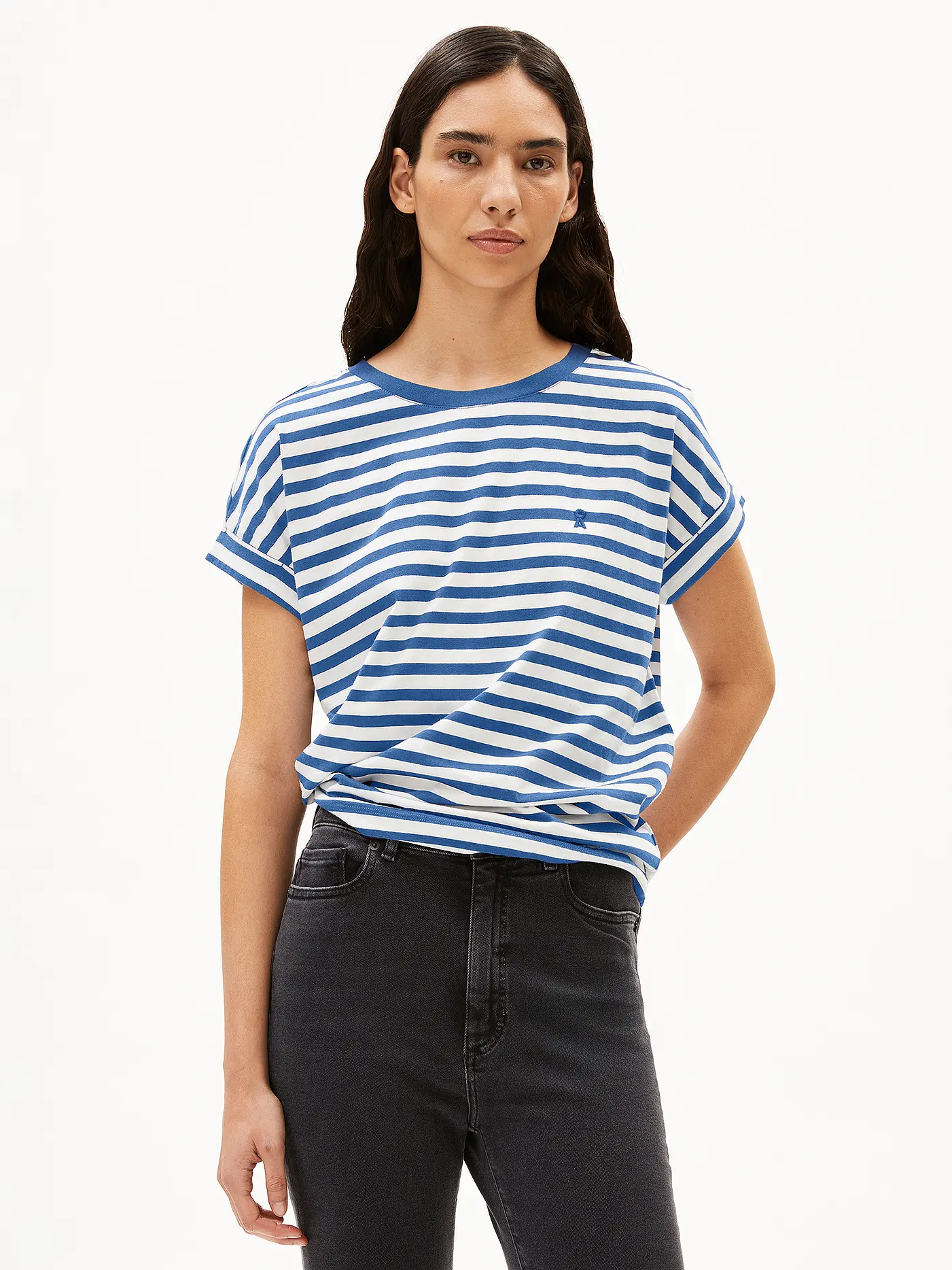 ARMEDANGELS | T-Shirt IDAARA  | creme
