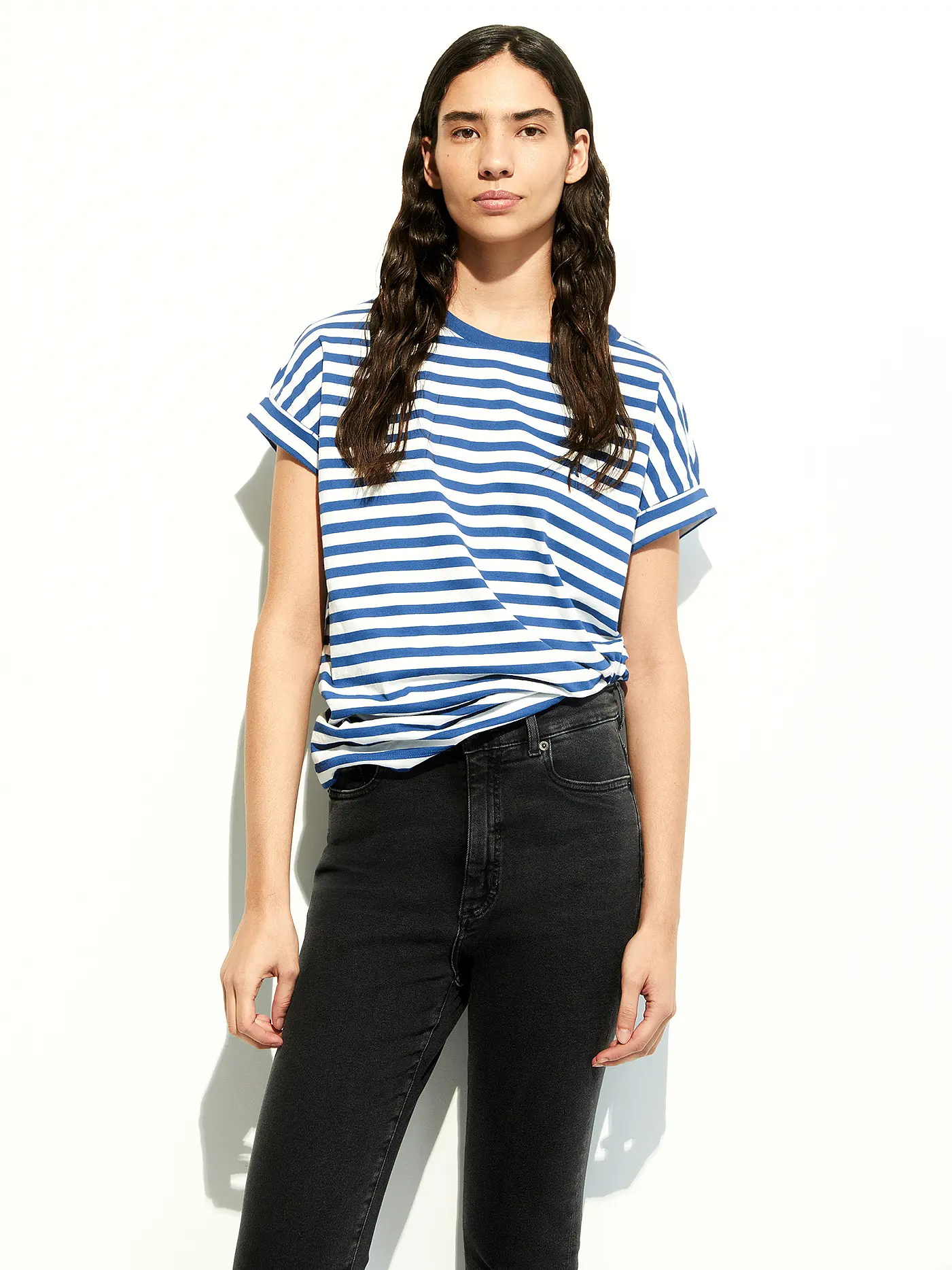 ARMEDANGELS | T-Shirt IDAARA  | creme