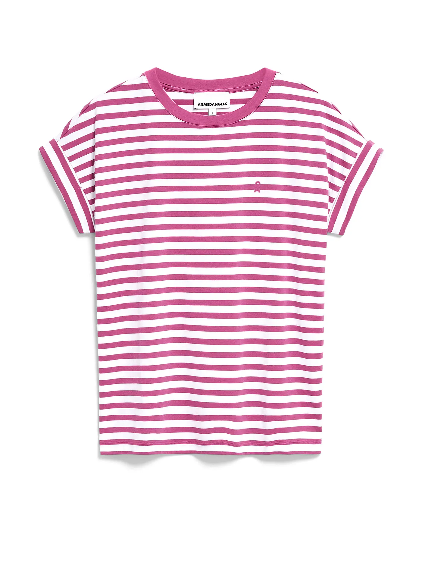 ARMEDANGELS | T-Shirt IDAARA  | pink