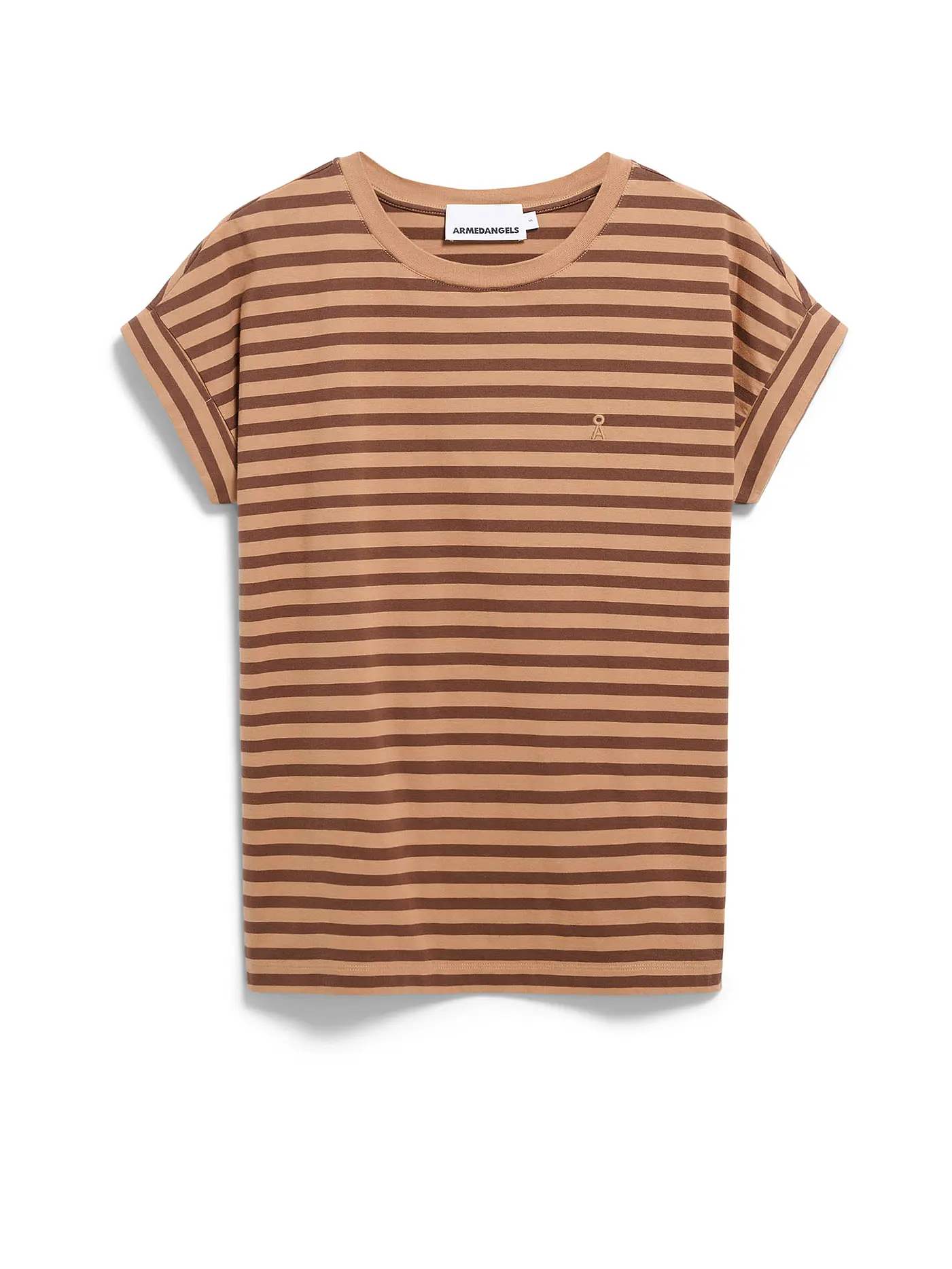 ARMEDANGELS | T-Shirt IDAARA  | braun