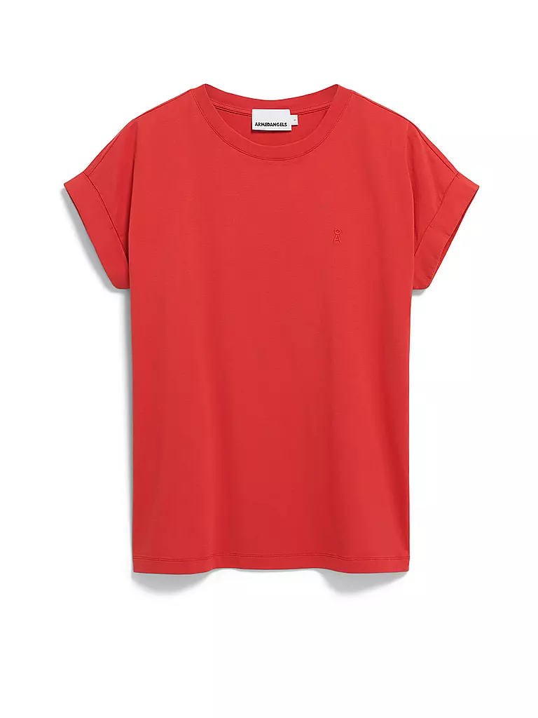 ARMEDANGELS | T-Shirt IDAARA | rot