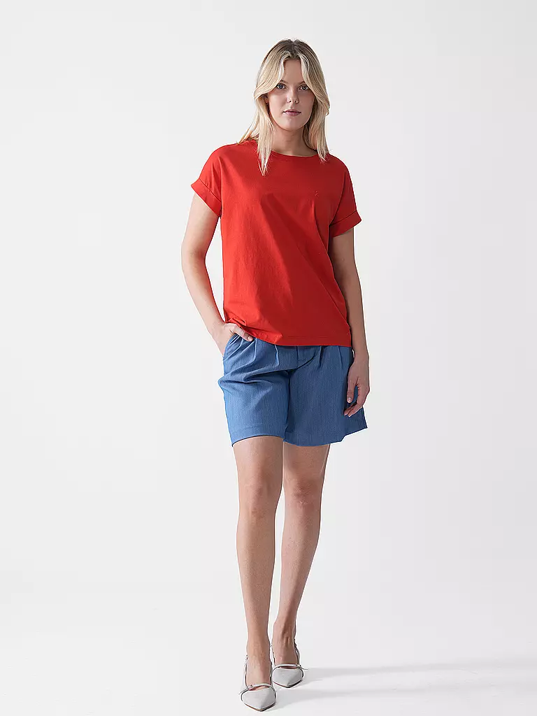 ARMEDANGELS | T-Shirt IDAARA | rot