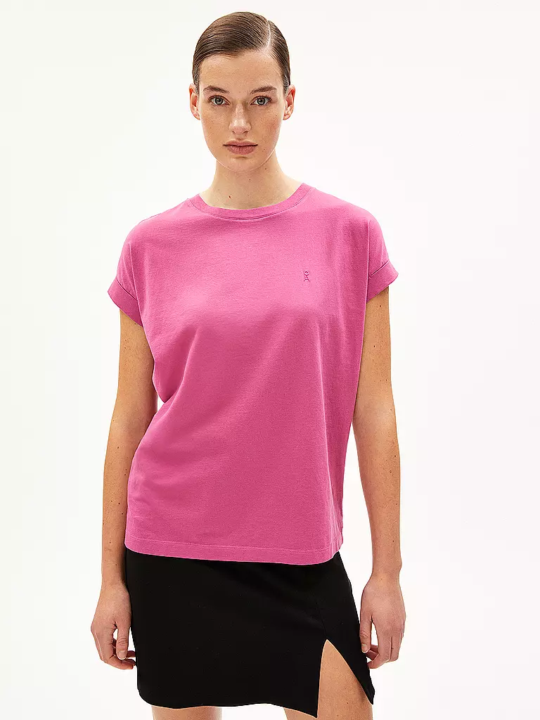 ARMEDANGELS | T-Shirt IDAARA | pink