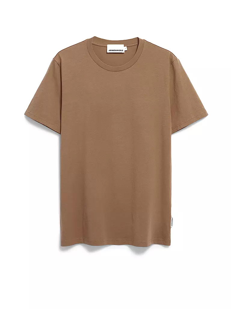 ARMEDANGELS | T-Shirt JAAMES   | camel
