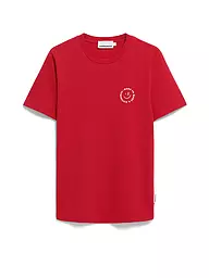 ARMEDANGELS | T-Shirt JAAMES  | Rot