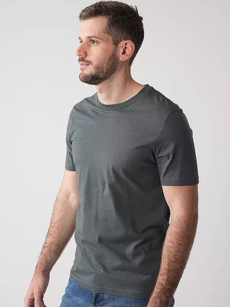 ARMEDANGELS | T-Shirt JAAMES | dunkelgrün