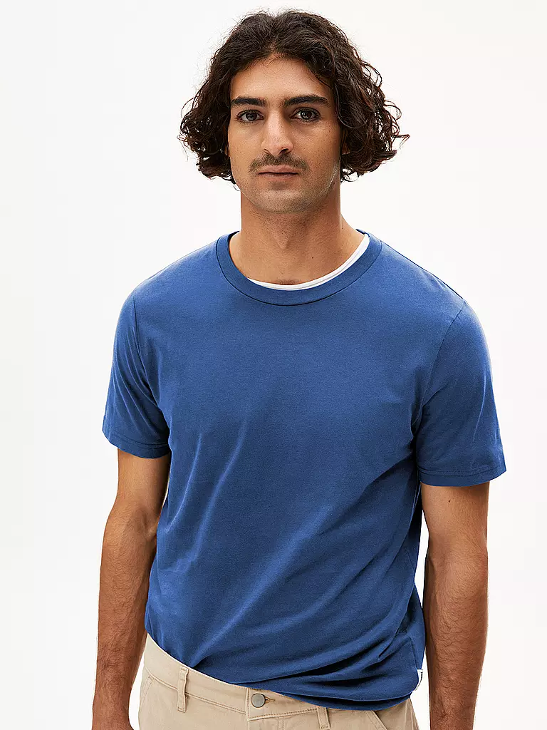 ARMEDANGELS | T-Shirt JAAMES | rot