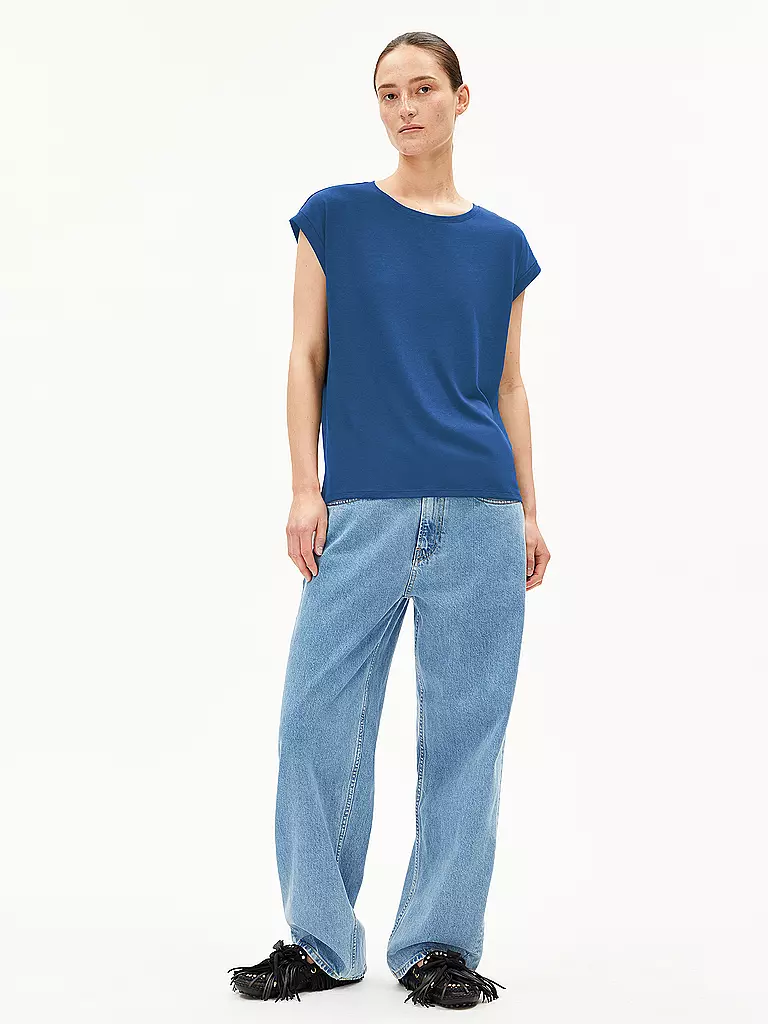 ARMEDANGELS | T-Shirt JILAANA  | blau