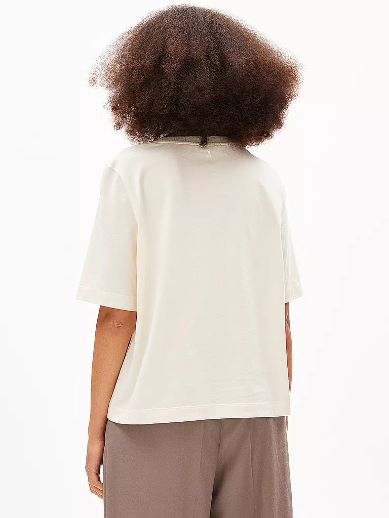 ARMEDANGELS | T-Shirt LAYAA DELIGHT | creme