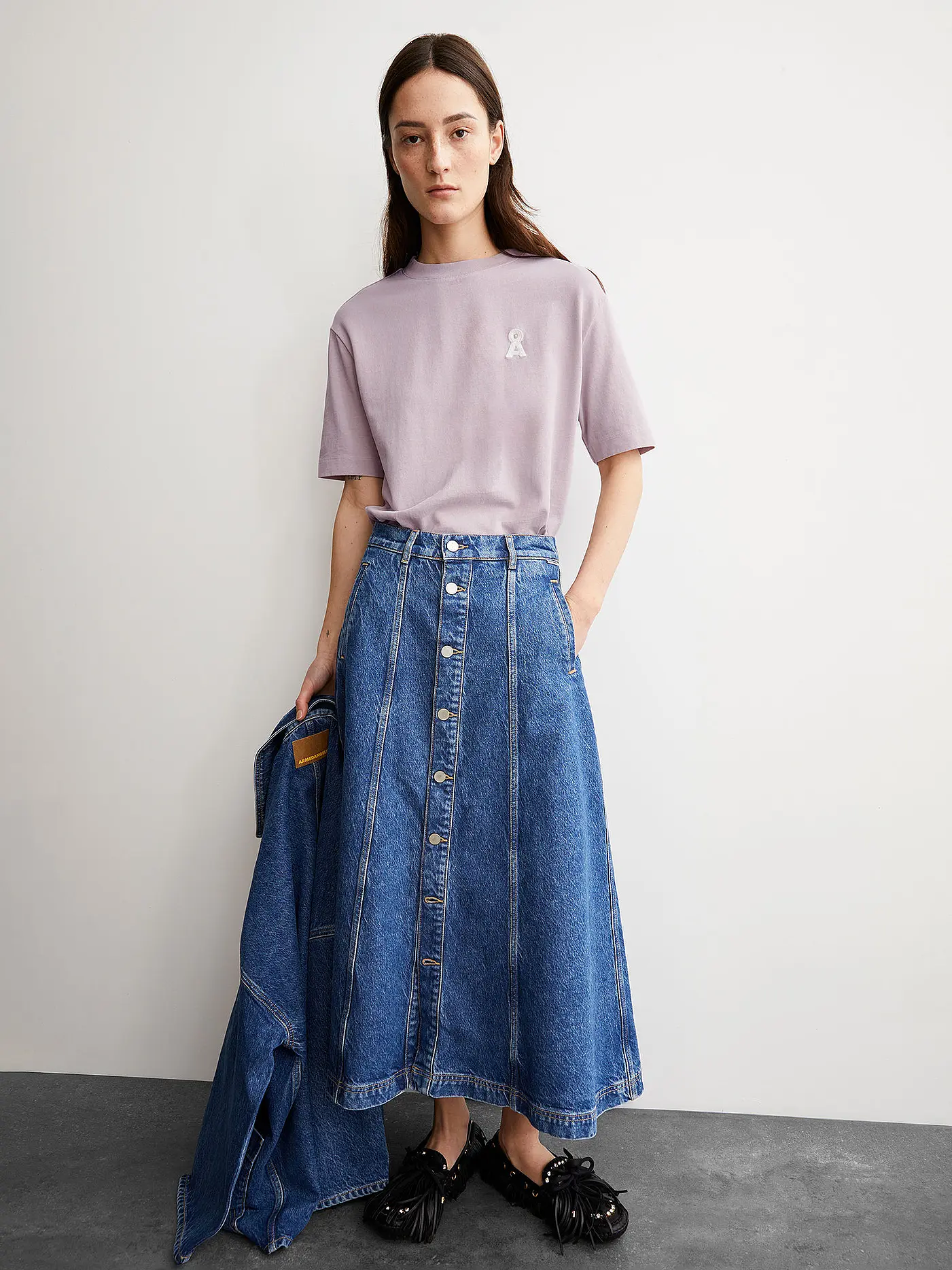 ARMEDANGELS | T-Shirt Loose Fit TARJAA | rosa