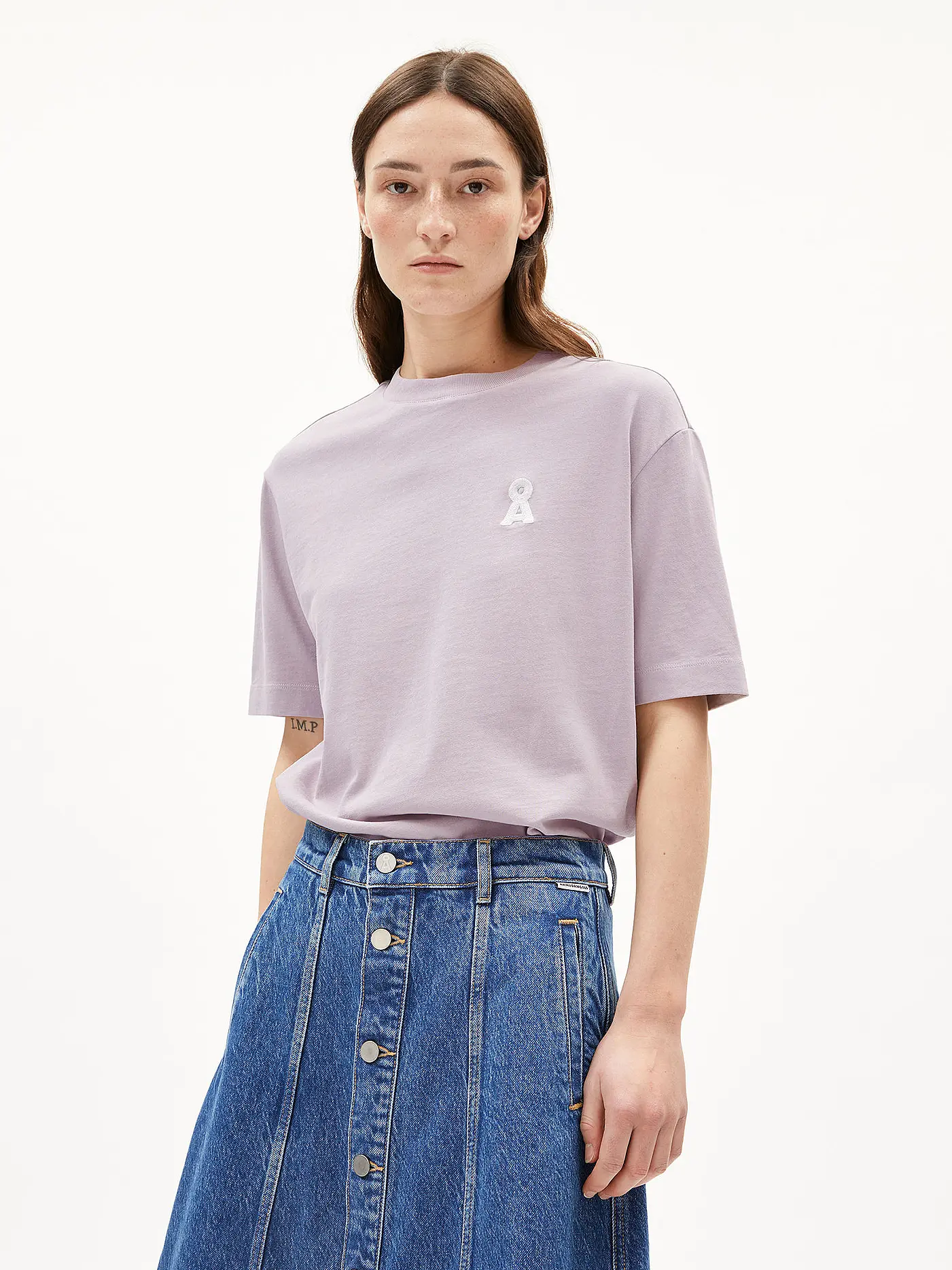 ARMEDANGELS | T-Shirt Loose Fit TARJAA | rosa