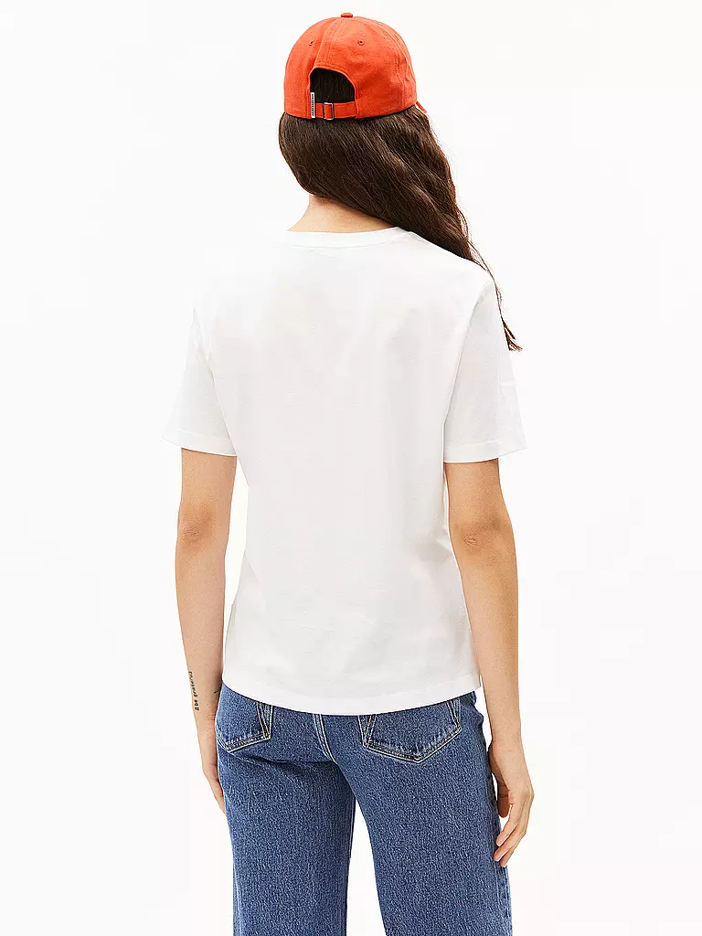 ARMEDANGELS | T-Shirt LUALAA FLOWER | weiss