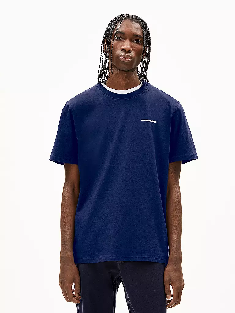 ARMEDANGELS | T-Shirt MAARKOS | dunkelblau