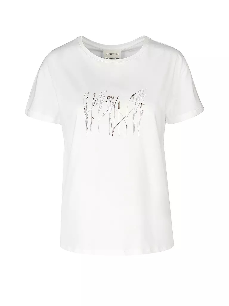 ARMEDANGELS | T-Shirt NELAA GRASSES | weiß