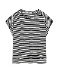 ARMEDANGELS | T-Shirt ONELIAA LOVELY STRIPES | schwarz
