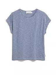 ARMEDANGELS | T-Shirt ONELIAA LOVELY STRIPES | blau