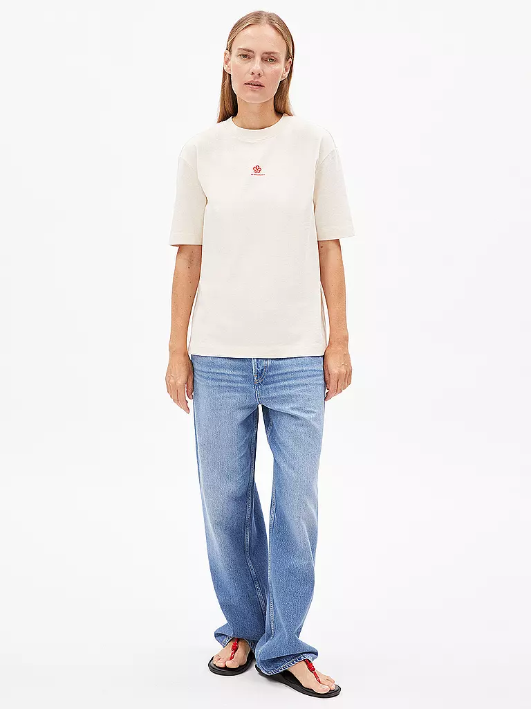 ARMEDANGELS | T-Shirt TARJAA  | creme