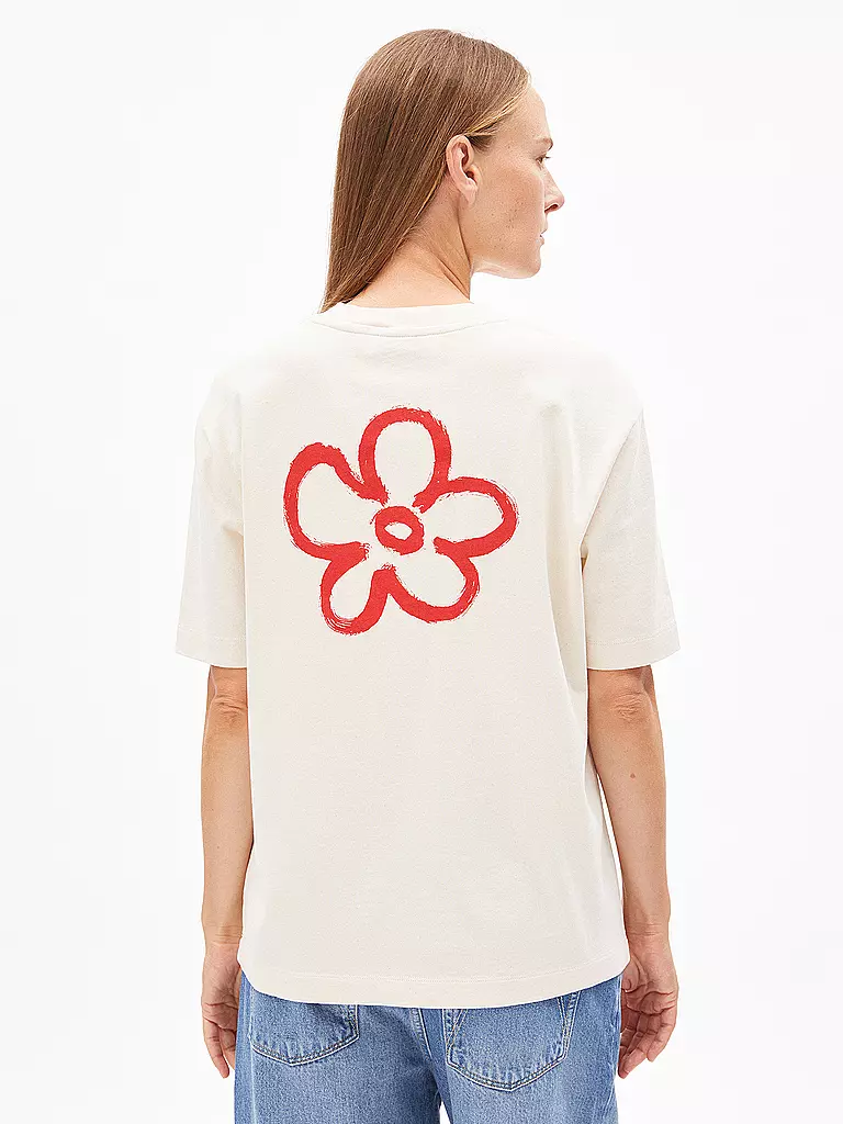ARMEDANGELS | T-Shirt TARJAA  | creme