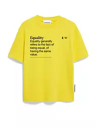 ARMEDANGELS | T-Shirt TARJAA WIKIPEDIA | gelb