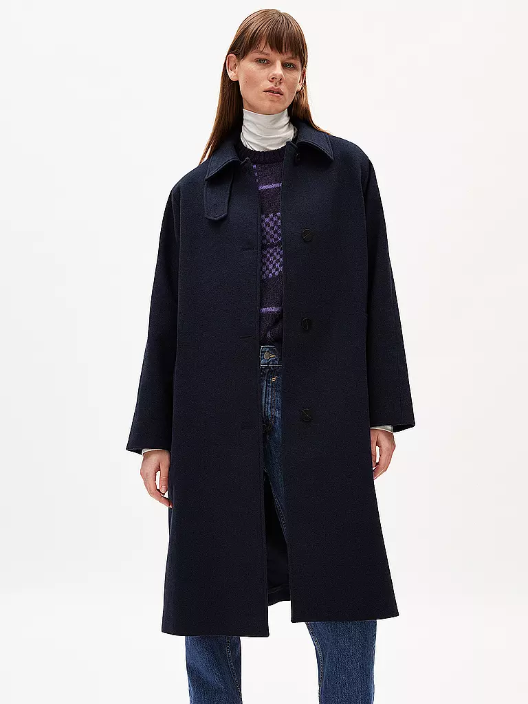 ARMEDANGELS | Trenchcoat VAANOISE | dunkelblau