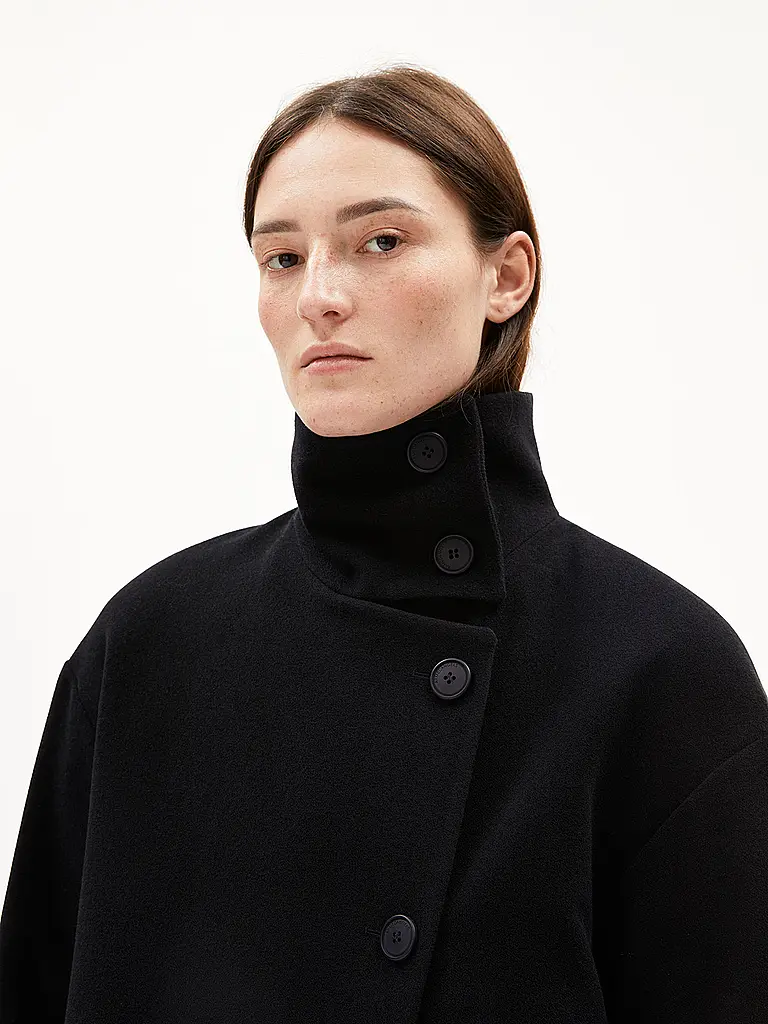 ARMEDANGELS | Wolljacke MAJELAA | schwarz