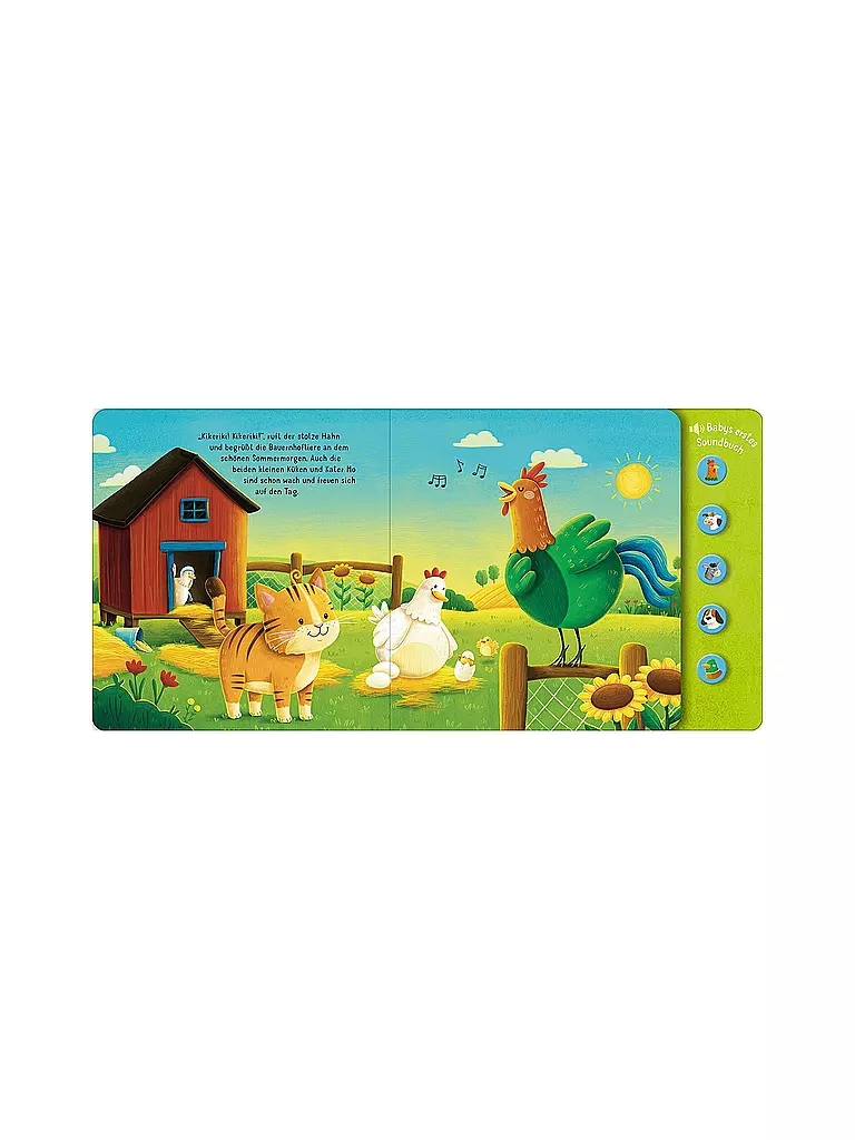 ARS EDITION VERLAG | Babysoundbuch - Hör mal, so klingt der Bauernhof! | keine Farbe