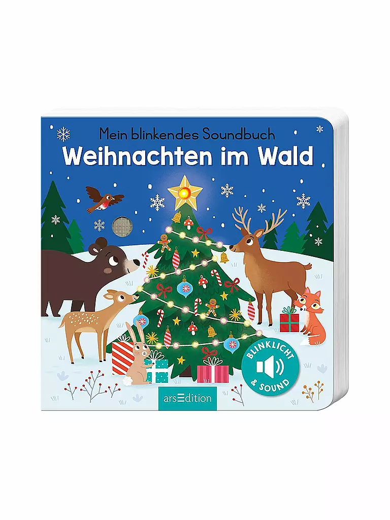 ARS EDITION VERLAG | Buch - Mein blinkendes Soundbuch - Weihnachten im Wald | keine Farbe
