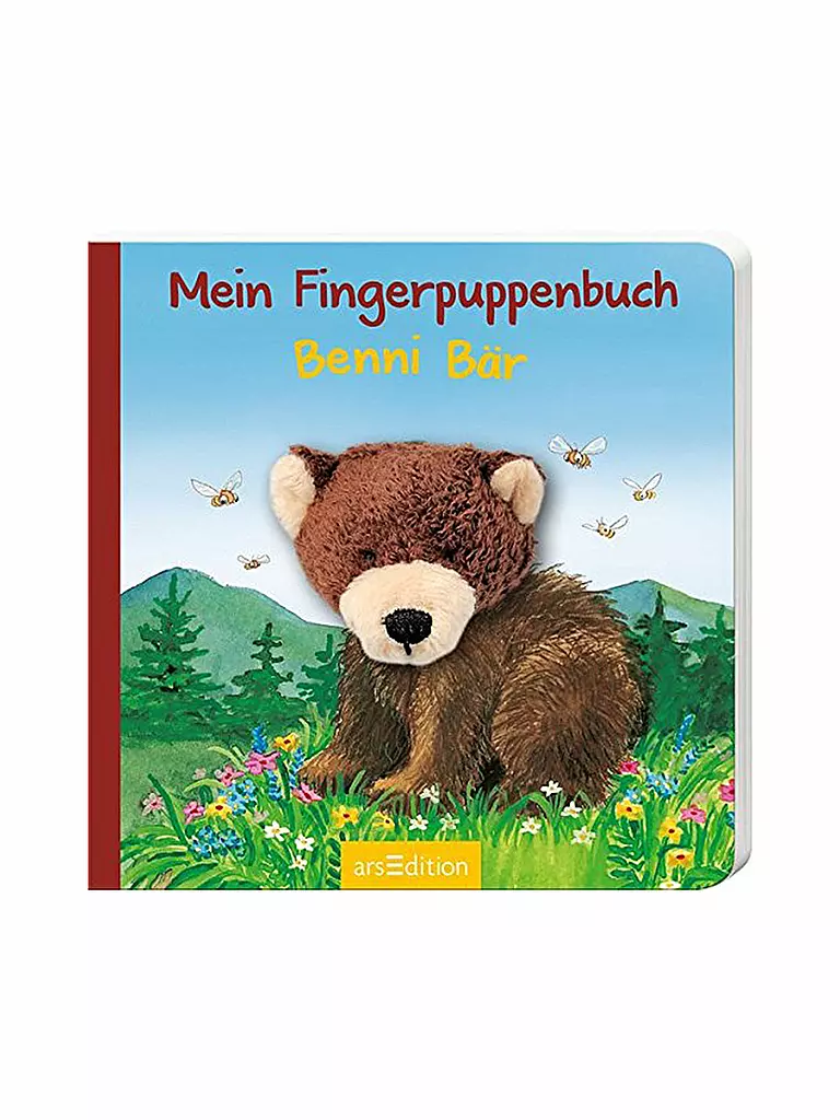 ARS EDITION VERLAG | Buch - Mein Fingerpuppenbuch - Benni Bär | transparent