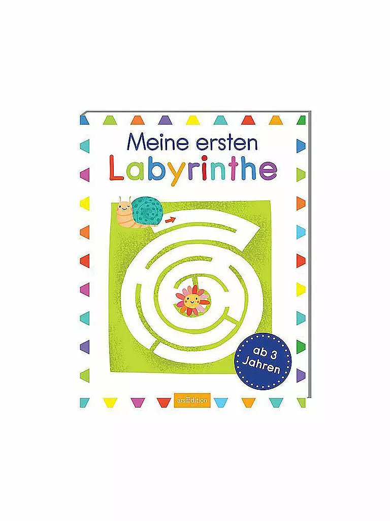 ARS EDITION VERLAG | Buch - Meine ersten Labyrinthe | transparent