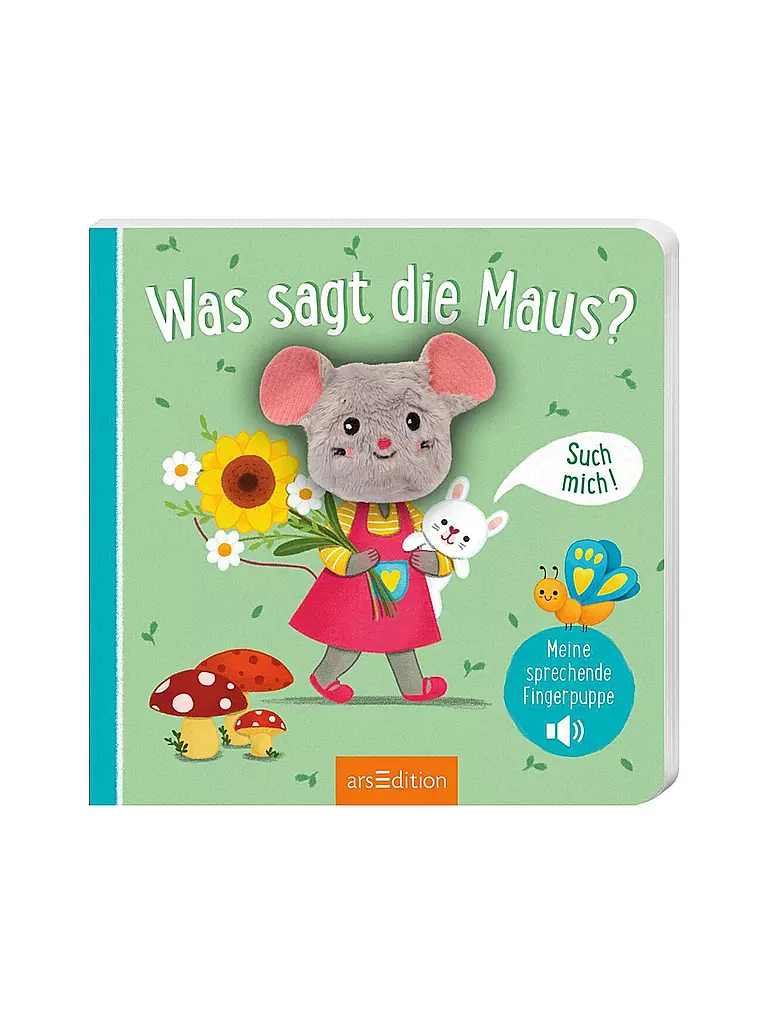 ARS EDITION VERLAG | Buch - Meine sprechende Fingerpuppe: Was sagt die Maus? | keine Farbe