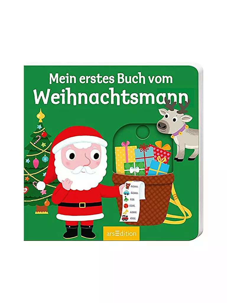 ARS EDITION VERLAG | Mein erstes Buch vom Weihnachtsmann (Pappbilderbuch)  | keine Farbe