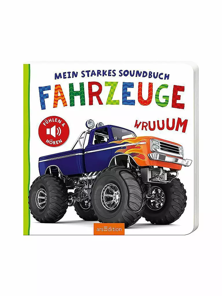 ARS EDITION VERLAG | Mein starkes Soundbuch - Fahrzeuge | keine Farbe