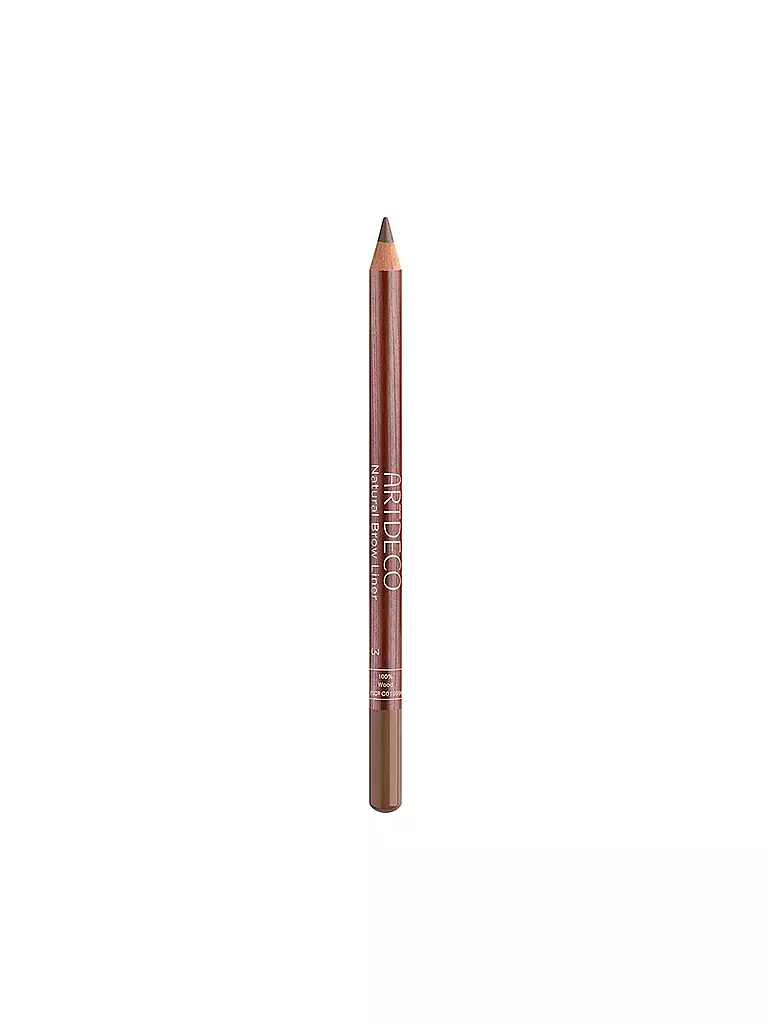 ARTDECO GREEN COUTURE | Augenbrauenstift - Natural Brow Liner ( 3 Soft Brown )  | braun