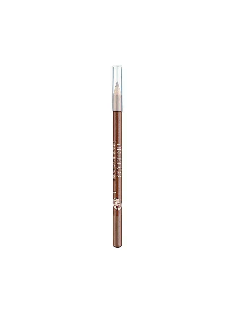 ARTDECO GREEN COUTURE | Augenbrauenstift - Natural Brow Pencil ( 8 Smoked Oak ) | braun