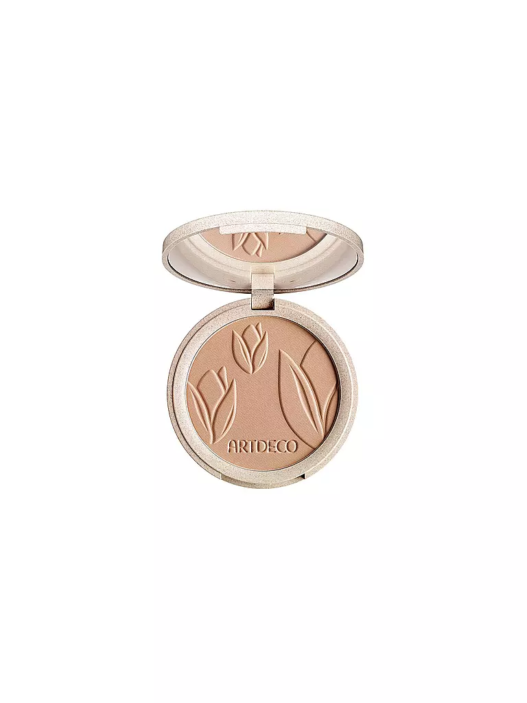 ARTDECO GREEN COUTURE | Natural Finish Compact Foundation ( 3 Warm Honey )  | braun