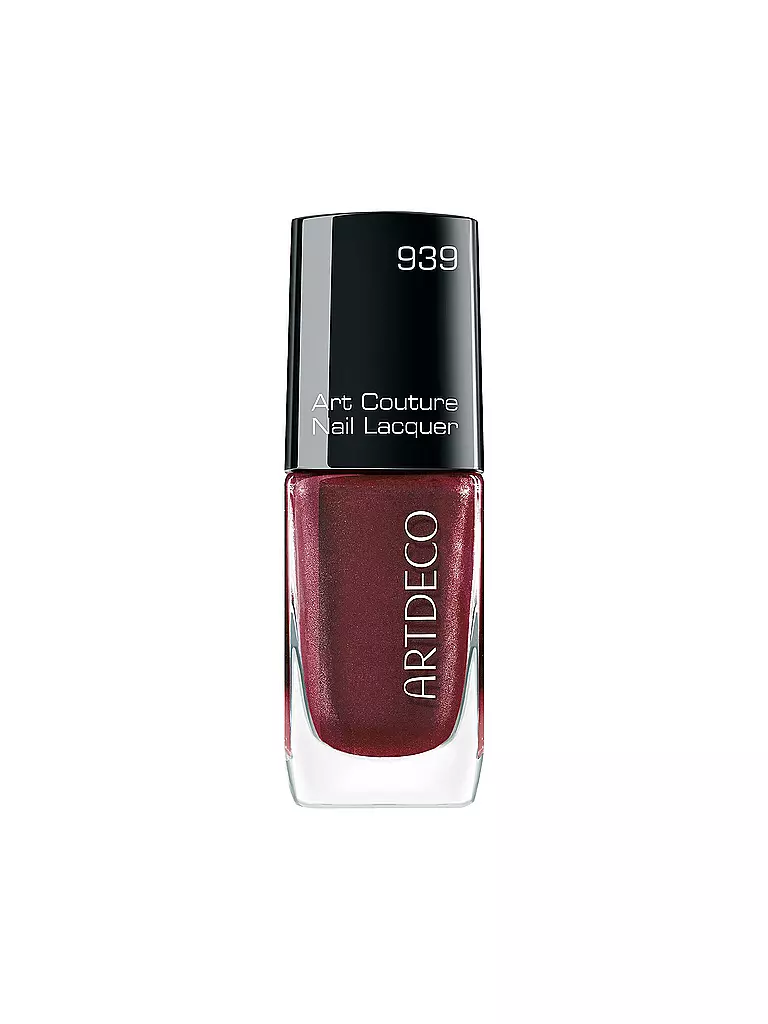 ARTDECO | Nagellack - Art Couture Nail Lacquer ( 939 Burgundy Glamour )  | dunkelrot