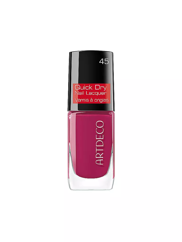 ARTDECO | Nagellack - Quick Dry Nail Lacquer ( 45 raspberry tart )  | rot