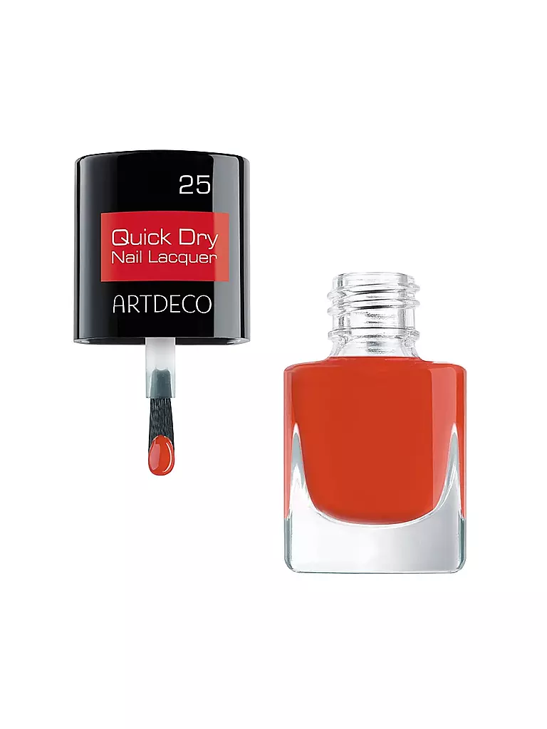 ARTDECO | Quick Dry Nail Lacquer (25 Cocktail Fun) | dunkelrot