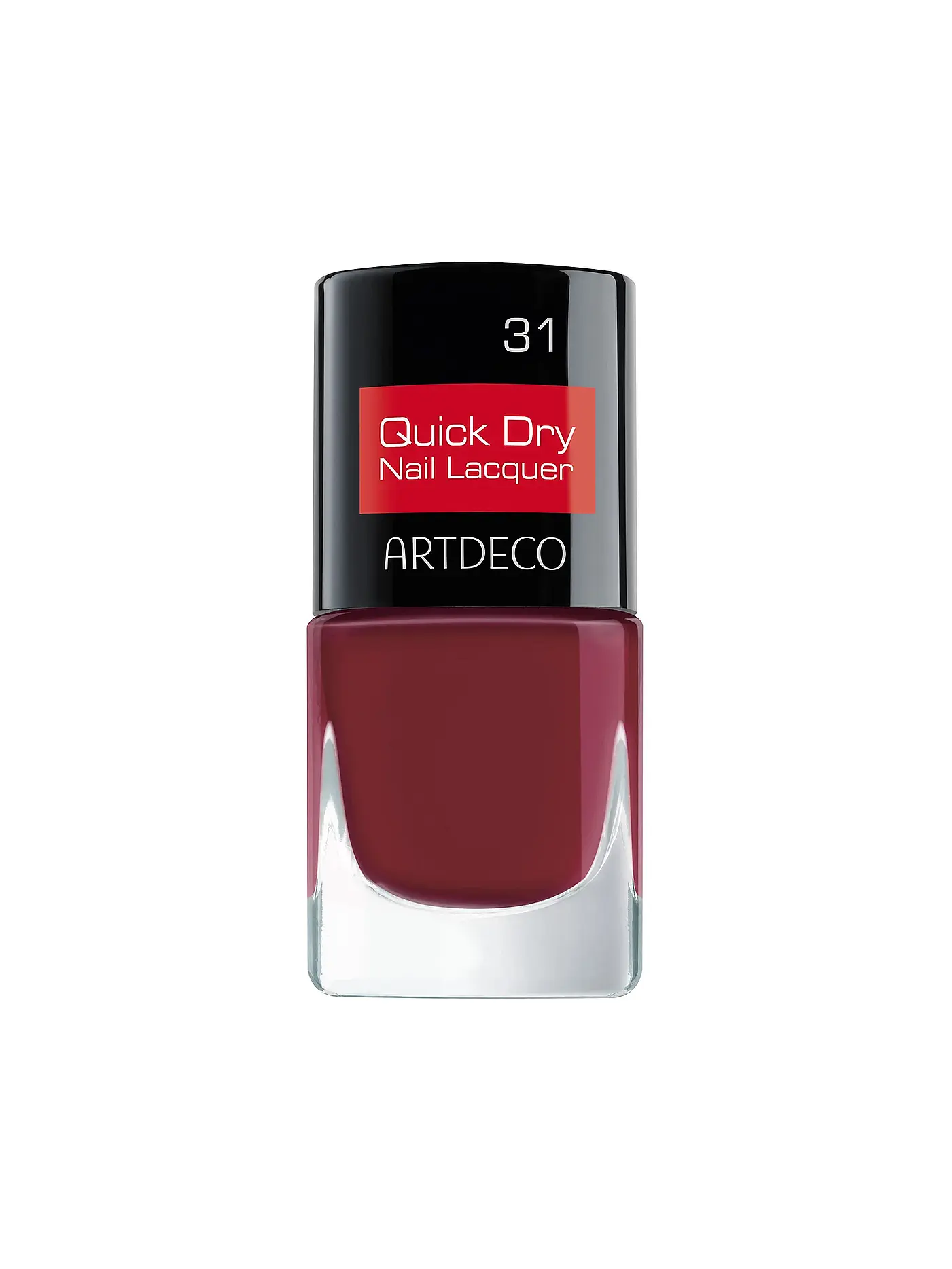 ARTDECO | Quick Dry Nail Lacquer (25 Cocktail Fun) | dunkelrot