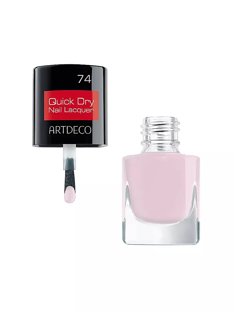 ARTDECO | Quick Dry Nail Lacquer (74 Flower Meadow) | dunkelrot
