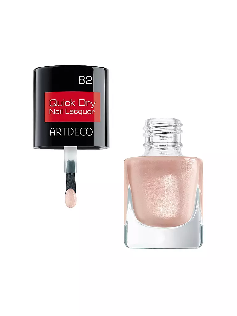 ARTDECO | Quick Dry Nail Lacquer (82 Delicate Romance) | dunkelrot
