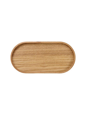 ASA SELECTION | Holztablett oval 23x11cm Weidenholz Braun