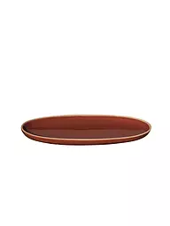 ASA SELECTION | Aperitifteller oval 20x10cm SEMANA Herb | rot