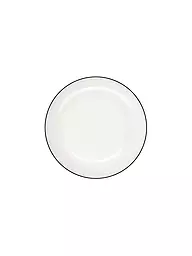 ASA SELECTION | Desserteller klein "à table ligne noir" 14,5cm  | weiss