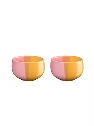 ASA SELECTION | Eierbecher 2er Set JOY 4,7x3cm Strawberry Smoothie | Gelb