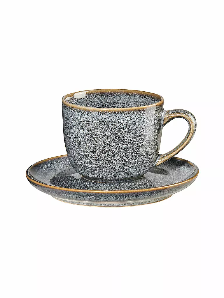 ASA SELECTION | Espressotasse mit Untertasse 0,09l  Saisons  Denim | hellblau