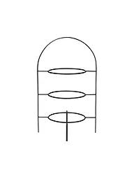 ASA SELECTION | Etagere 3-stufig 27x49cm schwarz | schwarz