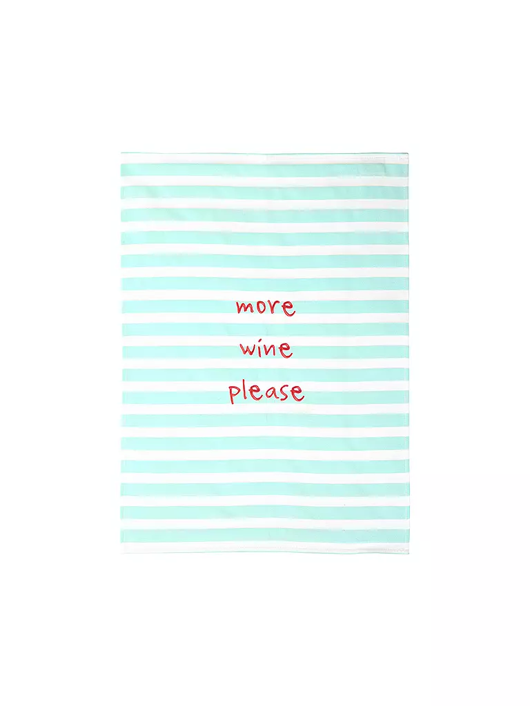 ASA SELECTION | Geschirrtuch 50x70cm  More Wine  | mint