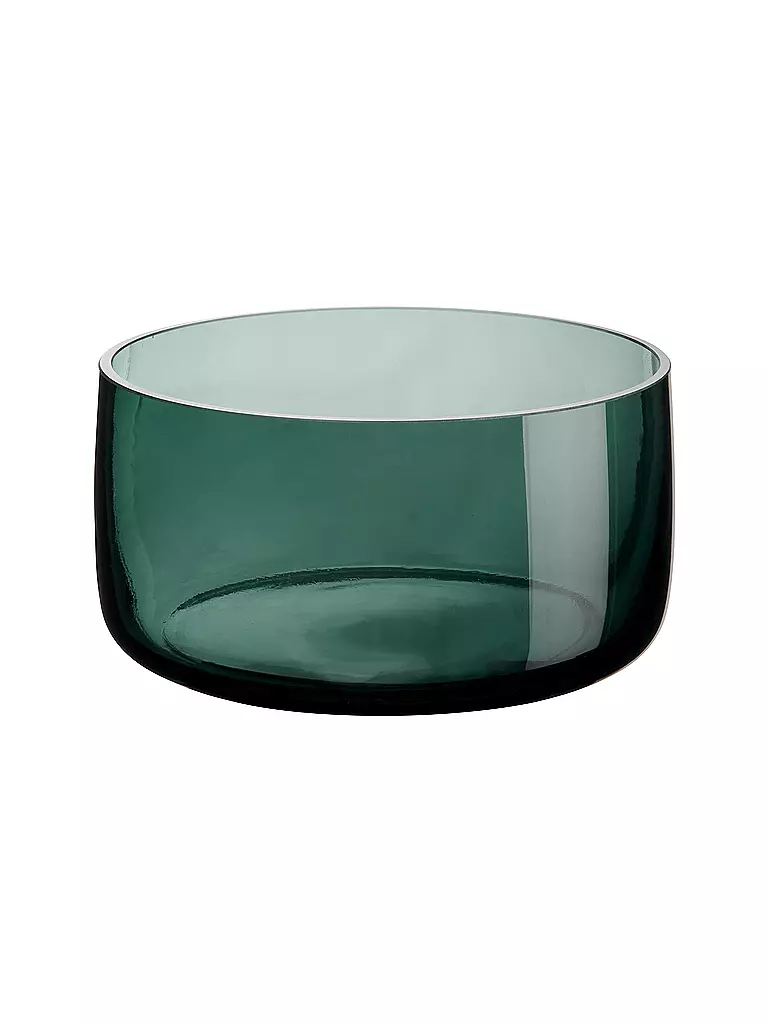 ASA SELECTION | Glasschale AJANA groß 21,5cm Green | dunkelgrün